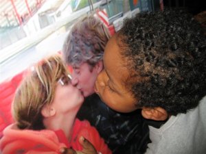 mijn pappa en mamma zijn lief,