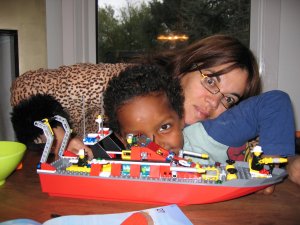 king and queen of the lego !