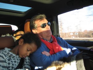 lekker chillen met opa